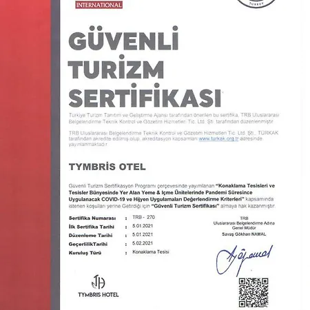 Tymbris Otel Eskişehir