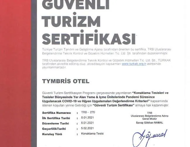 Tymbris Hotel Eskişehir